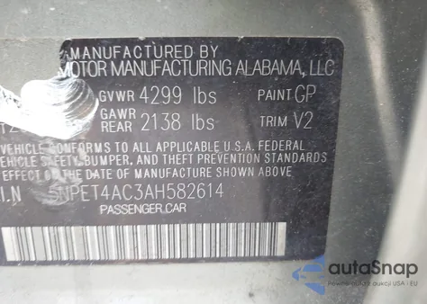 2010 Hyundai Sonata Gls из США, поврежденный, VIN 5NPET4AC3AH582614